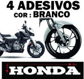 4 Adesivos Honda Aro Moto Cg Titan Twister